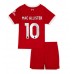 Liverpool Alexis Mac Allister #10 Babykleding Thuisshirt Kinderen 2023-24 Korte Mouwen (+ korte broeken)